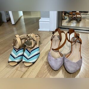 Pilcro and the Letterpress Anthropologie Kitten Heels